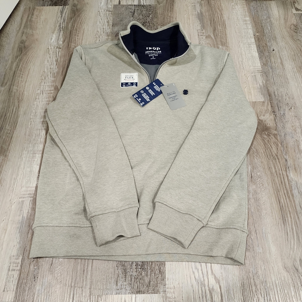 IZOD "Performance Advantage Stretch" Gray Quarter… - image 6